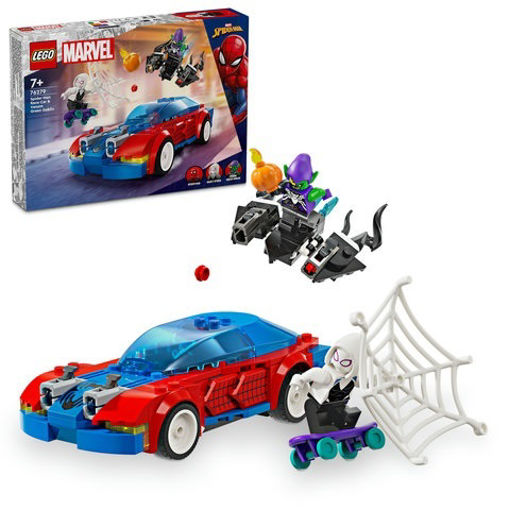 Picture of Lego 76279 Super Heroes - Spider-Man Race Car & Venom Green